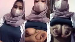 Dapet Kiriman Pap Toket Gede Hijab