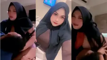 Pacar Kenyot Susu Hijab Toge